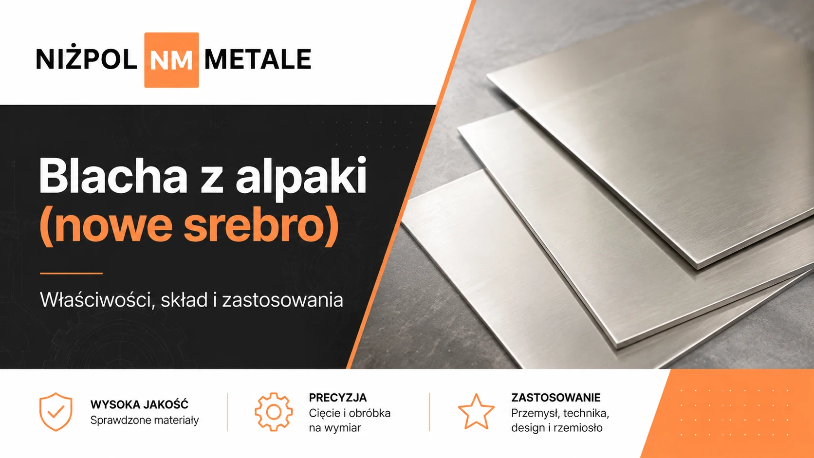 Blacha z alpaki (nowe srebro) – właściwości, skład i zastosowania